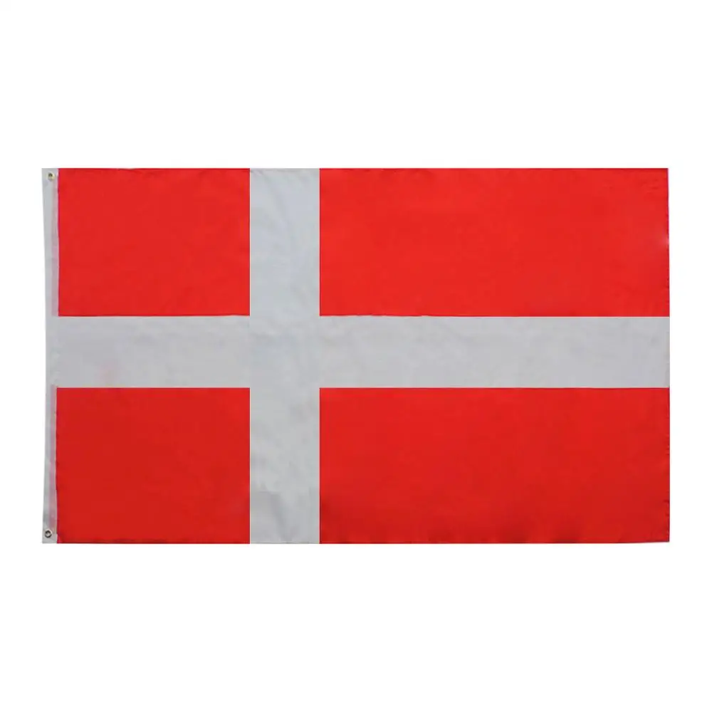 Флаги флагов Danmark 90x150 см Kongeriget DK Датский национальный флаг для украшения|Флаги