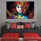 Постеры и принты Hinduism, настенная Картина на холсте, красивый Властелин Кришна, Настенная декоративная картина для гостиной, домашний декор