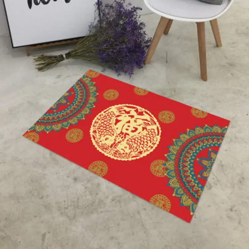 Коврики для дома Свадебные принадлежности комнаты свадебный рождественский