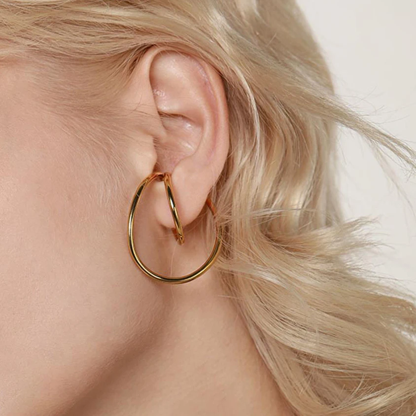 Каффф для ушей без пирсинга новинка 2020 ювелирные изделия серьги-кольца