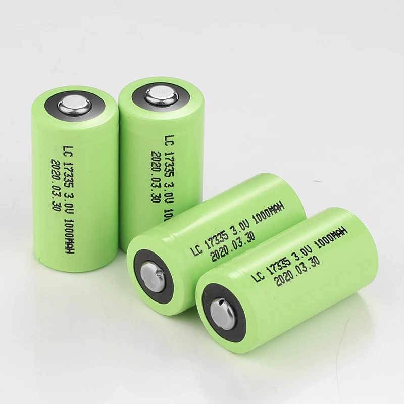 4x CR123A 3 0 V 3V перезаряжаемое зарядное устройство для LiFePO4 аккумуляторов CR123 с