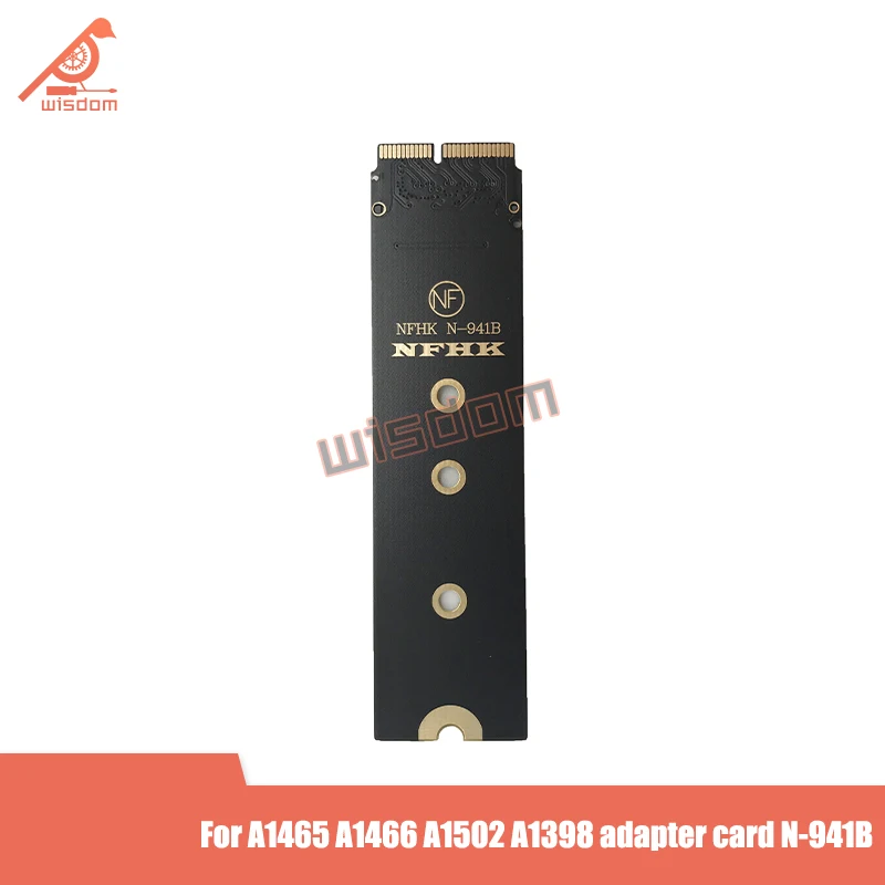 Для Macbook Air Pro A1465 A1466 A1502 A1398 NVMe M.2 NGFF SSD адаптер карты N 941B 2013 2014 2015|Компьютерные