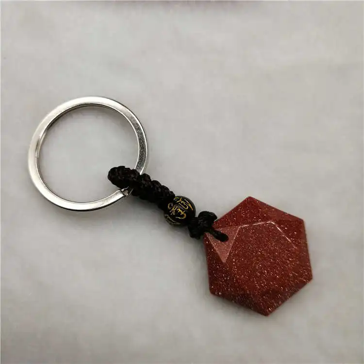 Прямая поставка натуральный энергетический камень красный песчаник Шесть звезд