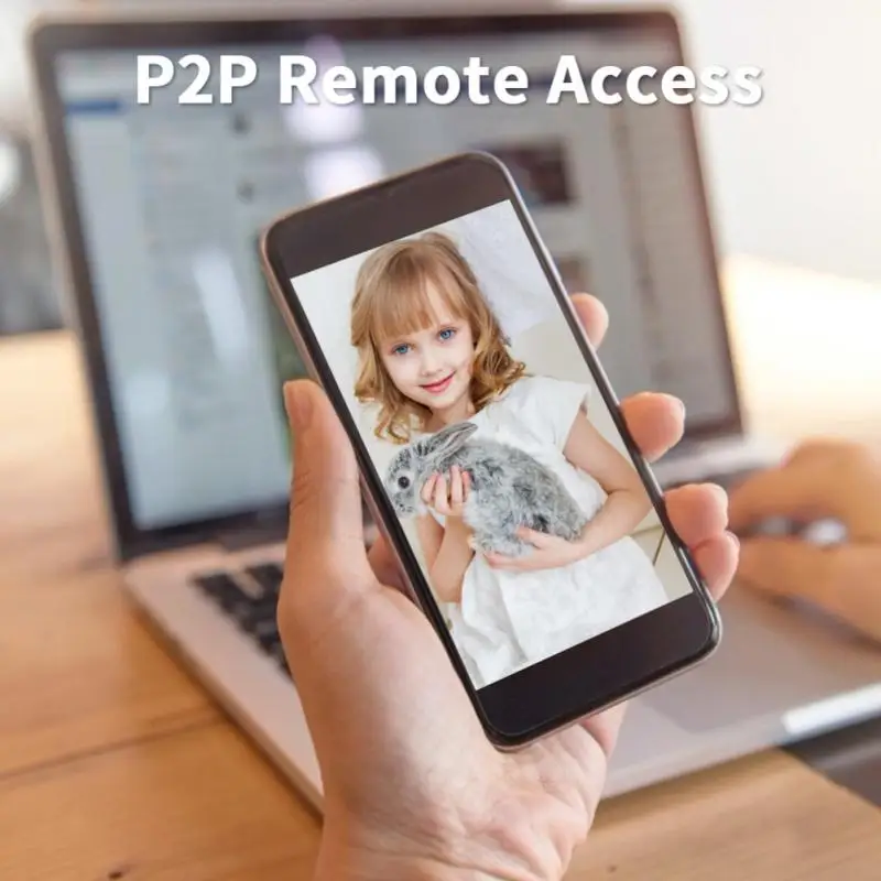 1080P PTZ 360° Wi-Fi IP-камера наружная с 4-кратным цифровым увеличением, искусственным интеллектом для обнаружения людей, беспроводная со встроенным аудио и функцией P2P, 2 МП безопасность CCTV