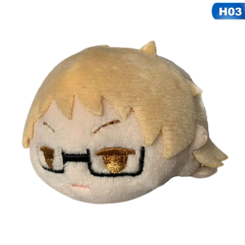 

Anime Haikyuu!! Volleyball Teenagers Lying Around The Doll Plush Doll Key Chain Pendant Men And Women Bag Decoration Pendant