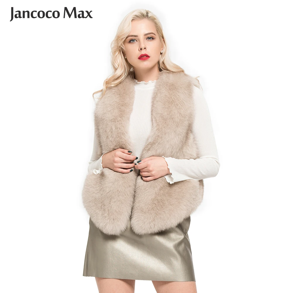 Женский зимний меховой жилет теплая безрукавка из цельного натурального Лисьего