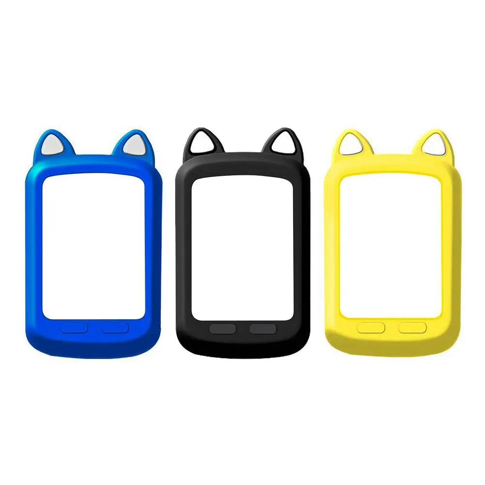 

Stopwatch Protective Cover Silicon Waterproof Stopwatch Case Cat Ear Cartoon Watch Cover for XOSS G/G Plus G Code Stopwatch