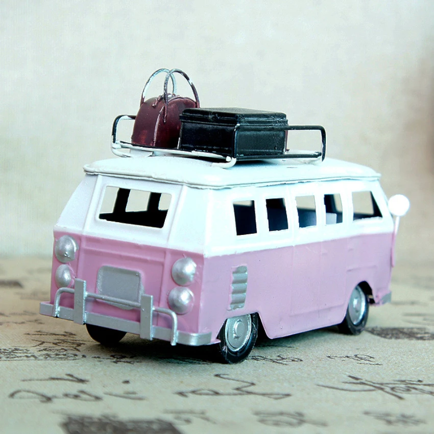 1 шт. Ретро Металлические дорожные шины классика память для автобуса деловой