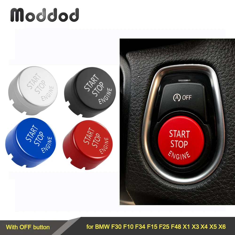 10 pcs/lot Engine Start Stop Button Cover for BMW F30 F10 F34 F15 F25 F48 X1 X3 X4 X5 X6 With Off Switch Replace Cap | Автомобили и