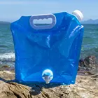 Портативная складная сумка для воды 5 л10 л для дома, с краном, сумка для хранения воды в автомобиле, Аварийная сумка для воды, Спортивная бутылка для верховой езды