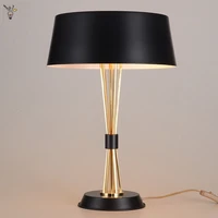 modern luxury wrought iron table lamp for living room bedroom bedside desk lamp nordic art designer home decor lighting fixtures