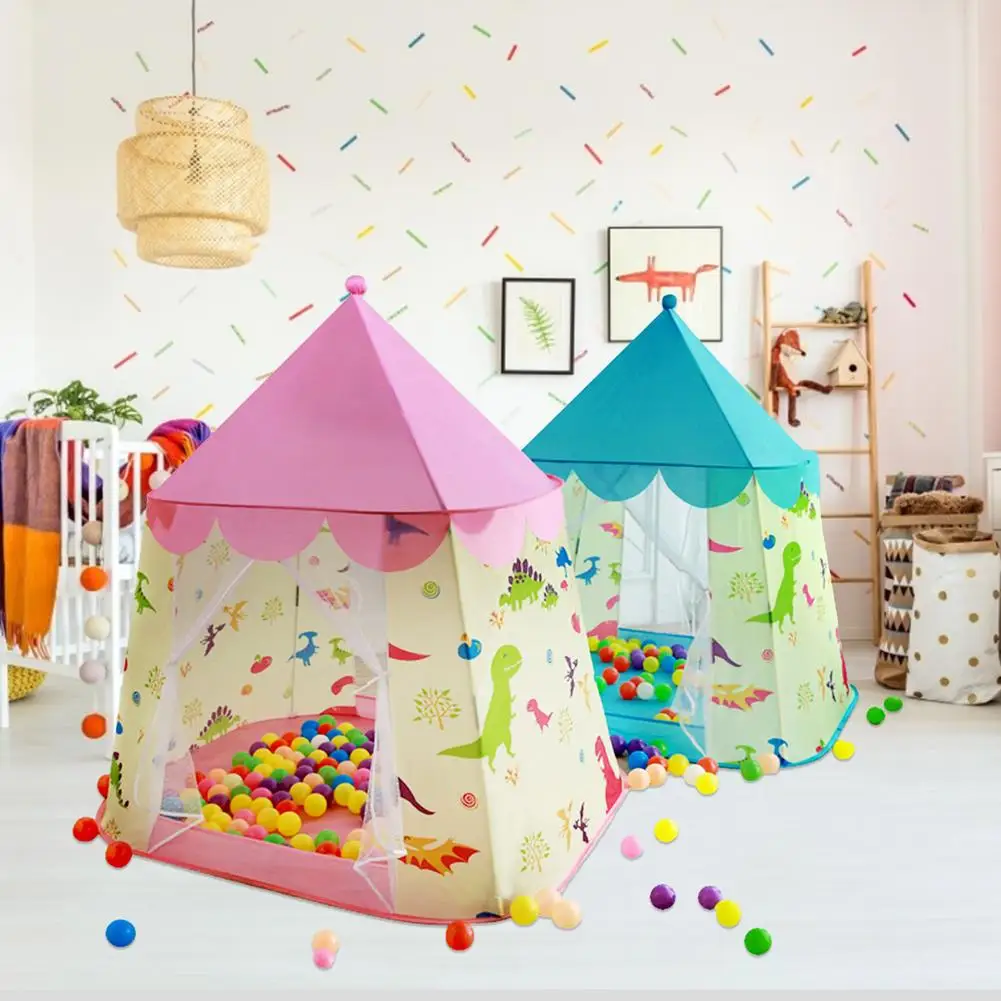 

High Quality Dinosaur World Play Tent Indoor Playhouse Tent Children House Portable Outdoor Indoor Princess Castle Gift For Kids