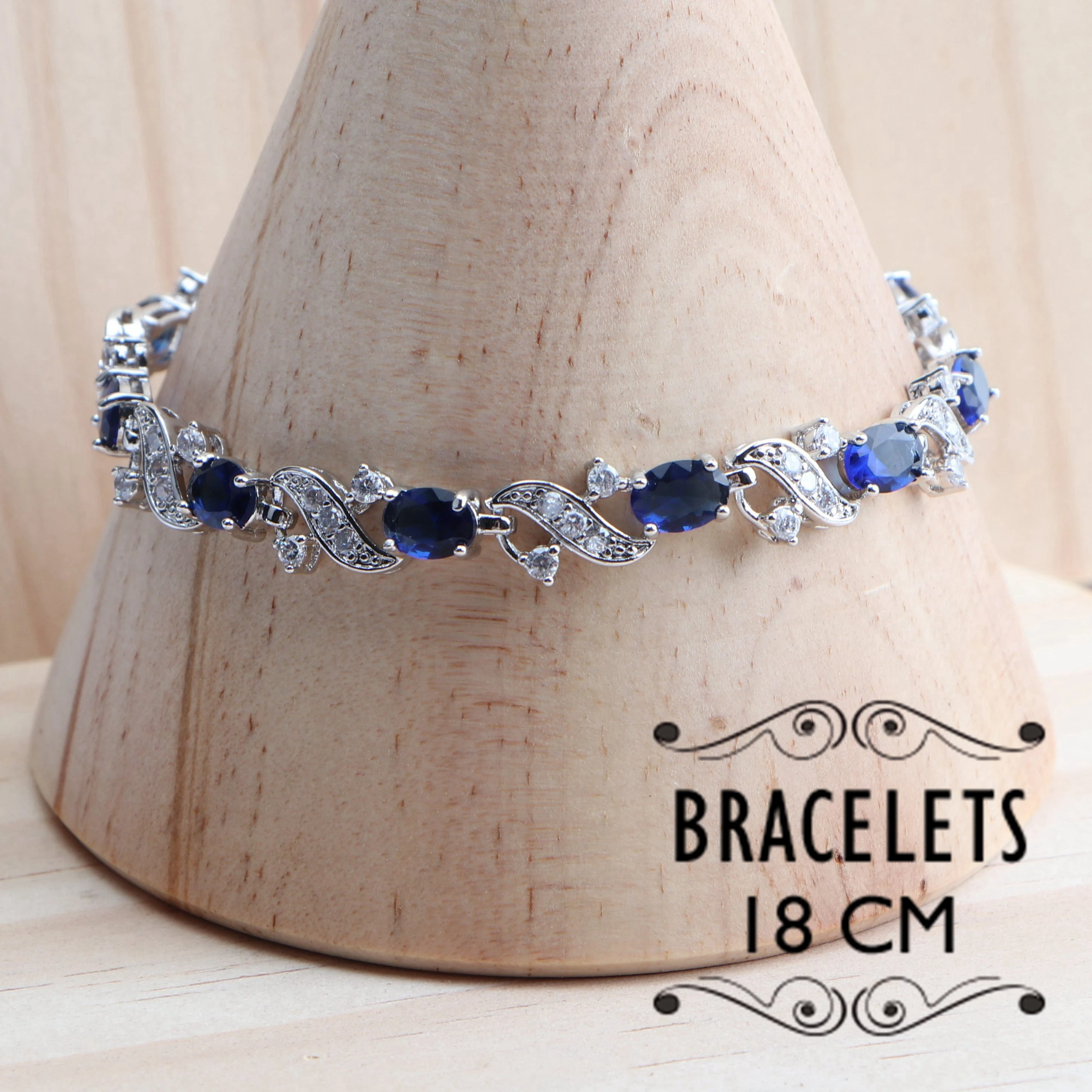 Комплект из колье серёг кольца и браслета серебра 925 пробы|Ювелирные наборы| |