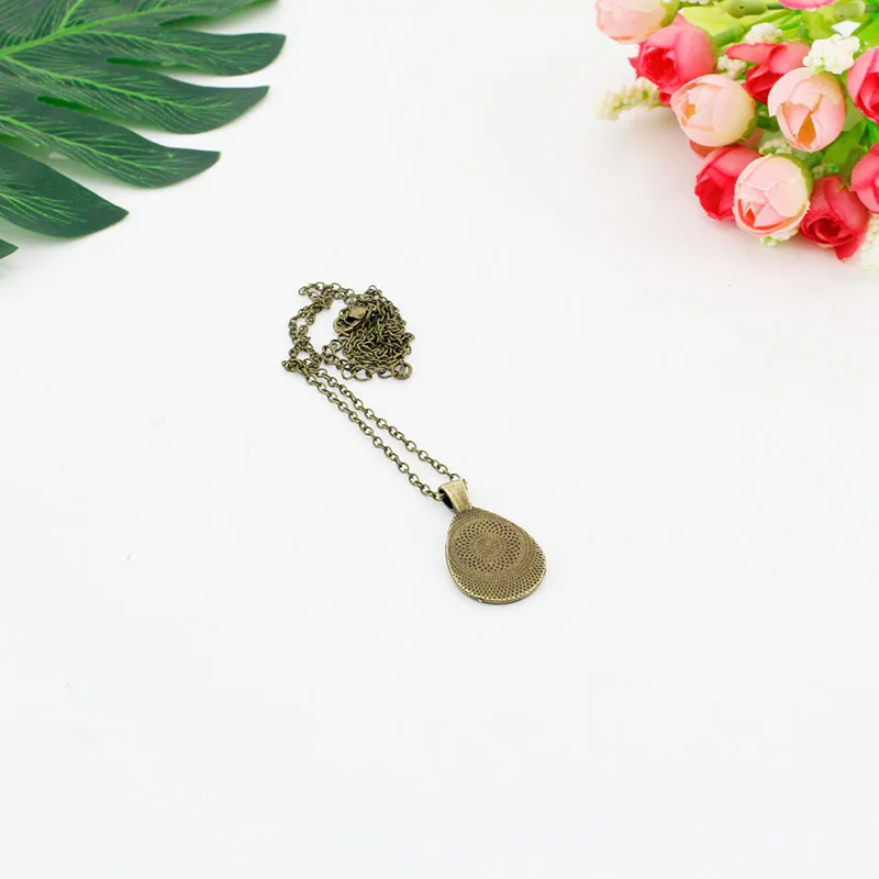 Ожерелье JOINBEAUTY New Peace Love Gymnastics с художественным узором и стеклянным подвеском в форме слезы. Ювелирное изделие для любителей спорта и клуба Гимнастики. Подарок SP106.