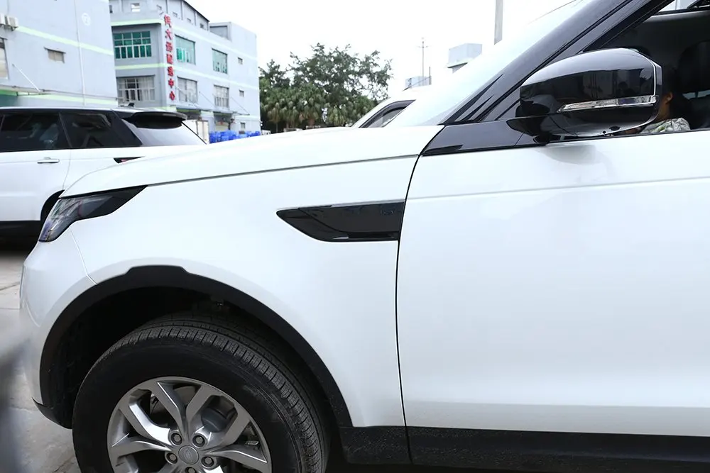 2 * Боковые крылья крыла вентиляционного отверстия для Land Rover Discovery 5 LR5 2017-18 Piano black |