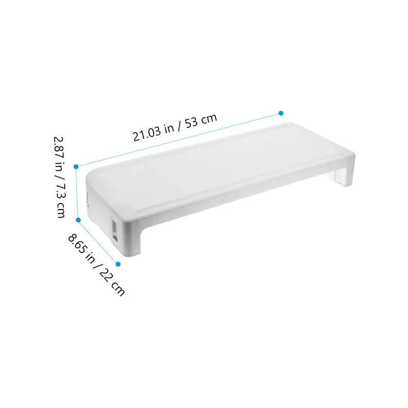 

1 Pc Adjustable Laptop Heightening Shelf Computer Monitor Storage Bracket