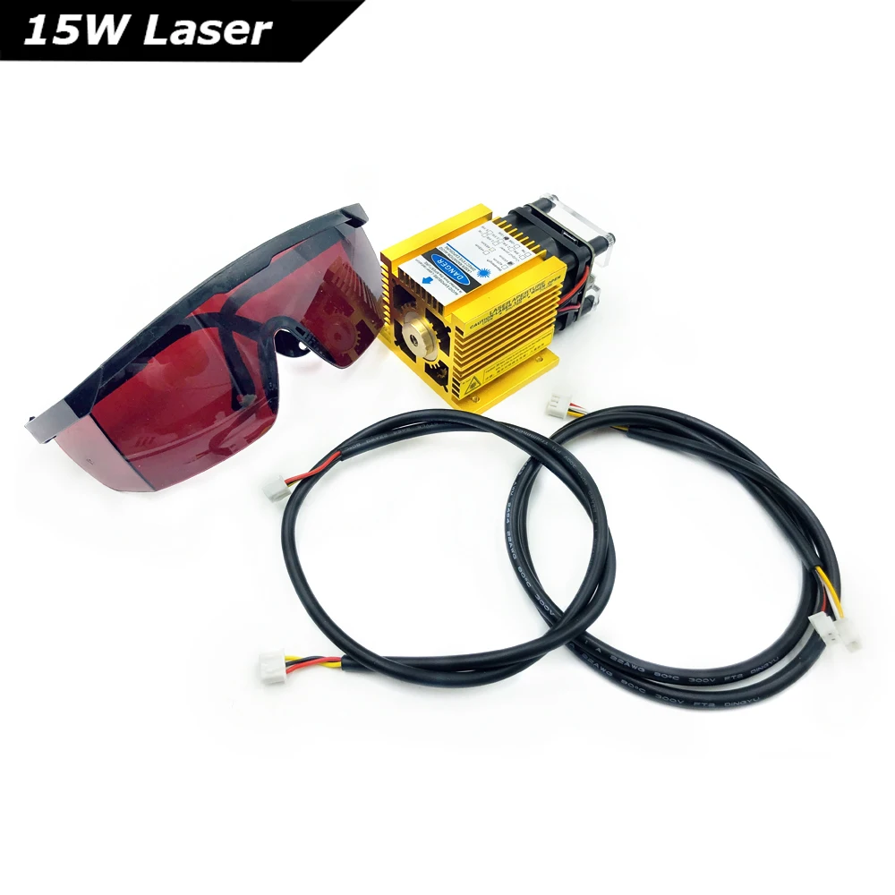 Лазерный модуль с фиксированным фокусом 15000 нм МВт 12 В Диод TTL /PWM маркировка из
