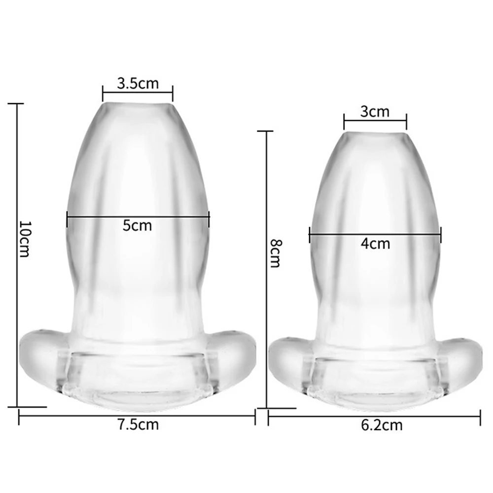 Анальная пробка VETIRY прозрачный расширитель простаты и Гинекологическое зеркало