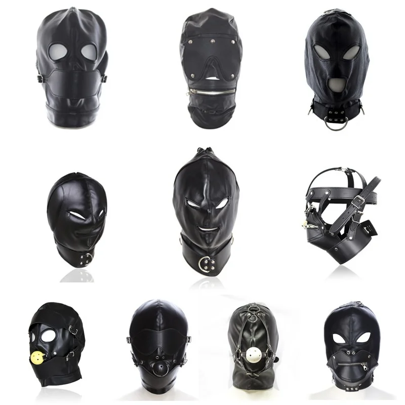 

Женская маска с открытым глазом, на молнии