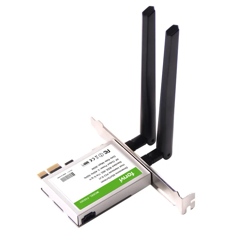 600 Мбит/с inalámbrica de Dual Band адаптер Wi-Fi Настольный WLAN Wi-Fi Bluetooth BT 4,0 802,11/b/g/n PCI-Express 1X/8X/16X ta