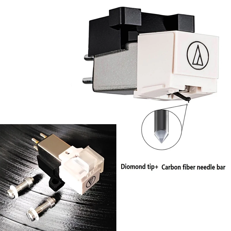 

Magnetic Cartridge Stylus With LP Vinyl Needle For Phonograph Gramophone Pickup