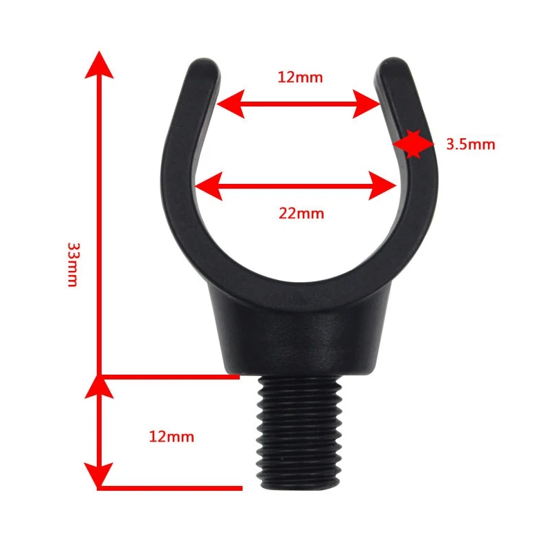 ABS пластиковый держатель для удочки противоскользящий подставка Аксессуары