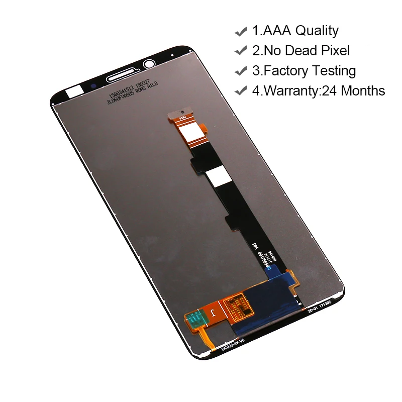 Оригинальное качество для Oppo F5 Youth A73 Полный ЖК дисплей + фотография с рамкой