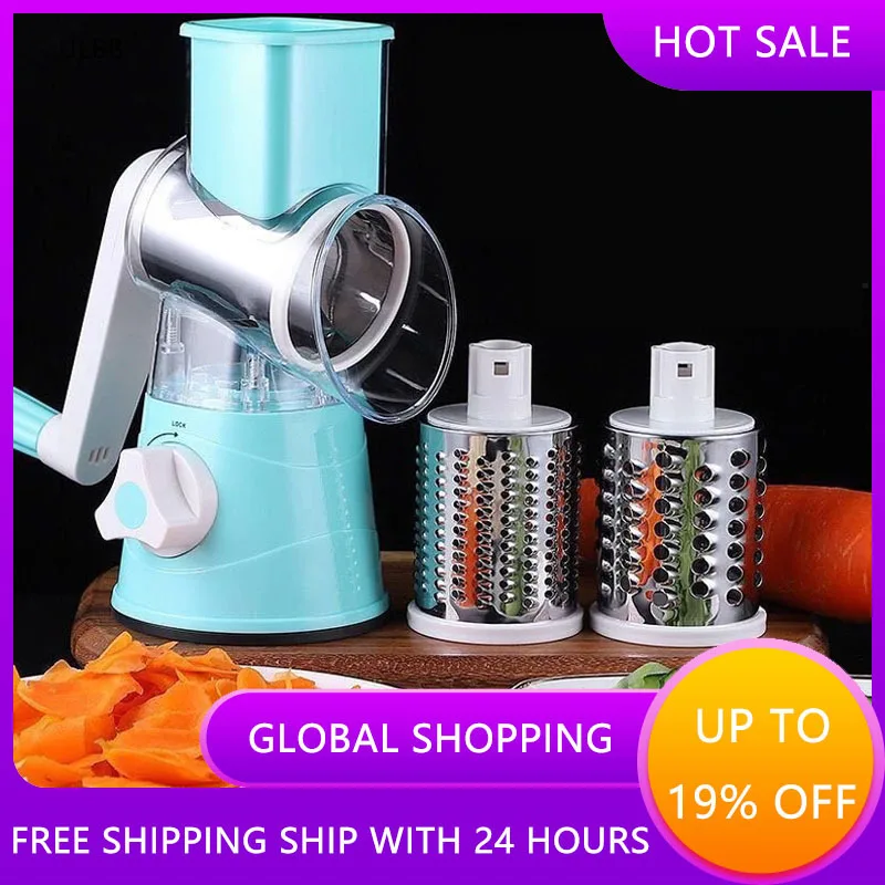 

Vegetable Cutter Round Slicer Kitchen Accessories Multifunctional Circular Slicer Potato Cheese Fruit Vegetable Kitchen Gadgets
