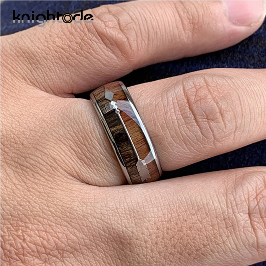 Из натурального дерева/стрела из нержавеющей стали Инлайн 8 мм Для мужчин женщин