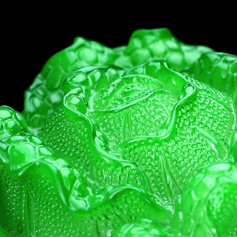 Jade Cabbage Desktop Decoration Gifts For Home Retro Traditional Chinese Gift Objetos Decorativos Antique Vintage decor | Дом и сад