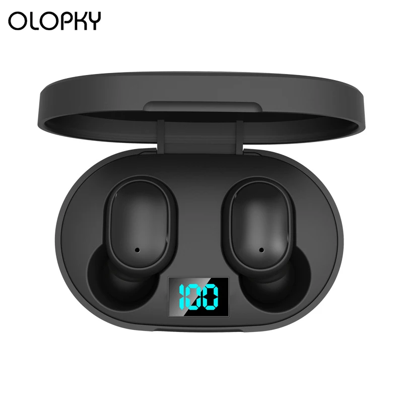 Bluetooth TWS 5 0 наушники стерео 6D Беспроводная гарнитура светодиодный дисплей с