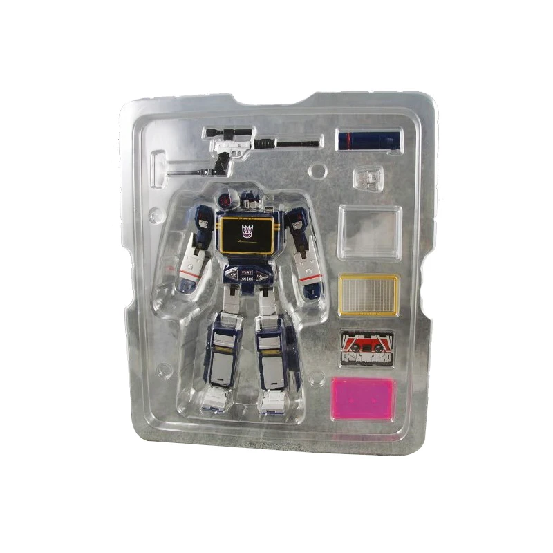 TAKARA TOMY преобразования MP13 автомобиля металлические части 28 см SOUNDWAVE с принтом