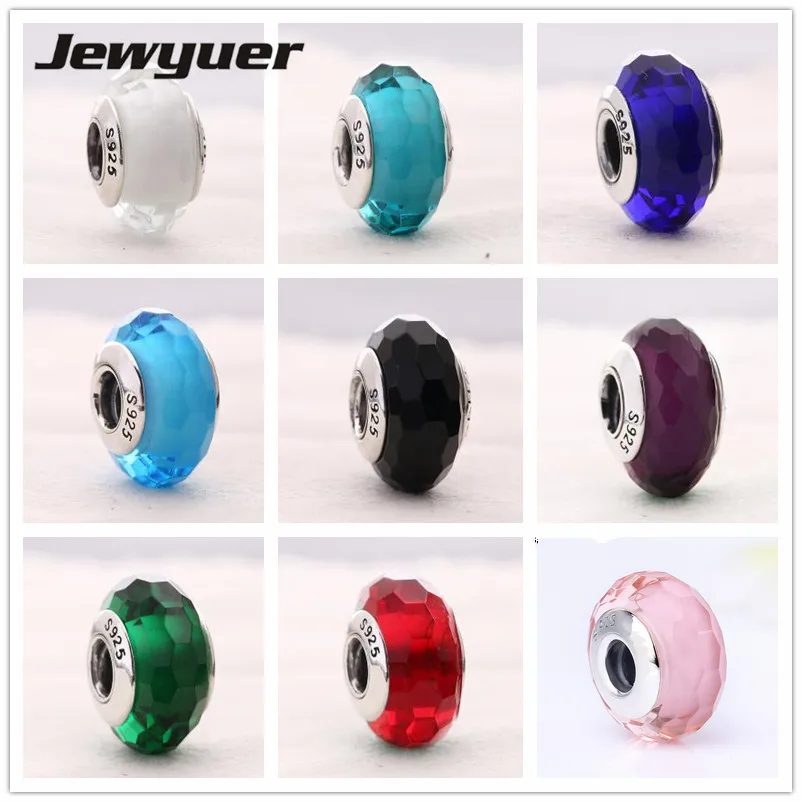 Стеклянные бусины Memnon для женщин серебро 925 пробы много цветов | Украшения и