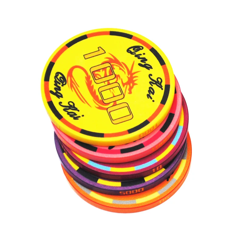 20 шт./партия хит ETP керамический Дракон дизайнерский комплект для покера фишки Texas