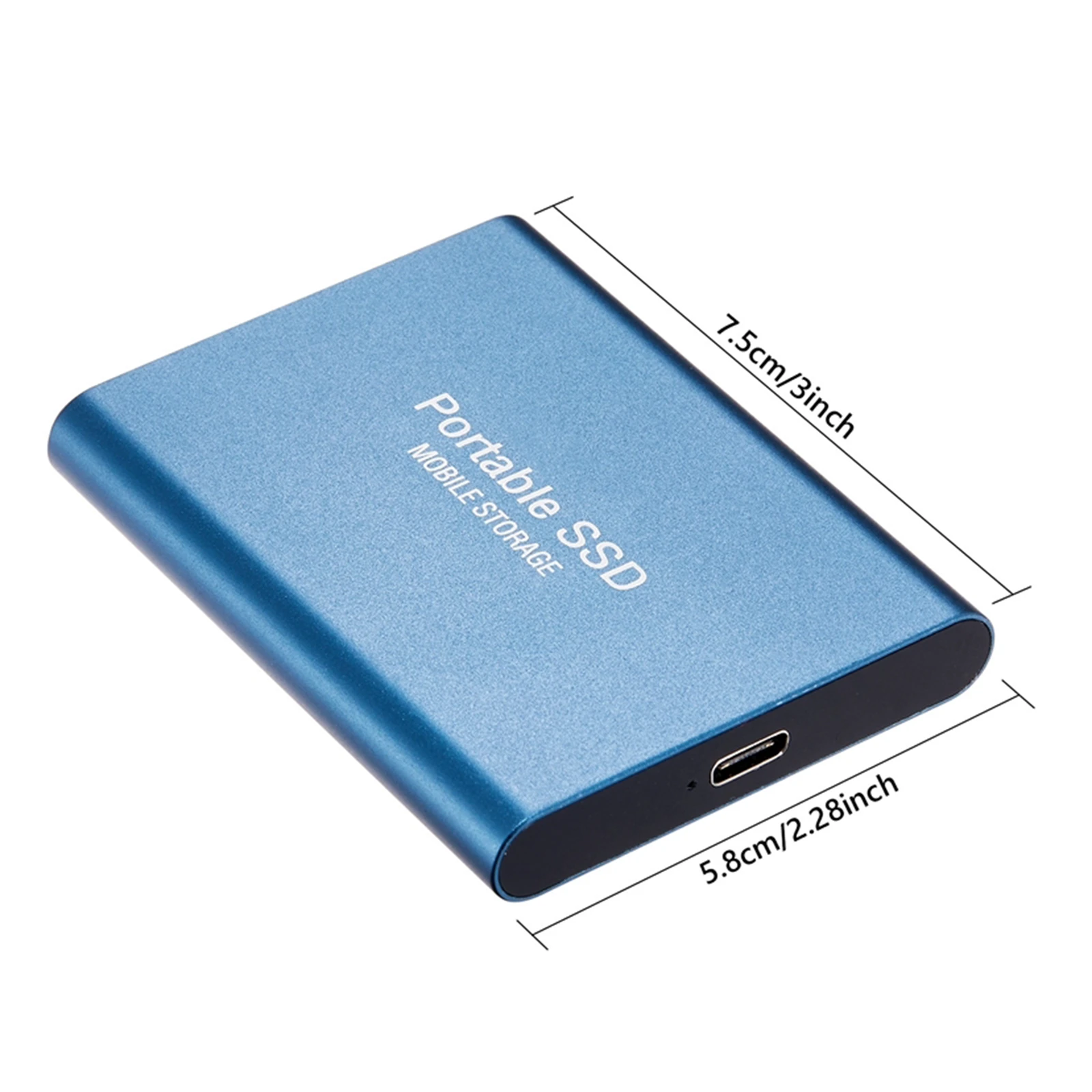 Внешний жесткий диск для Xiaomi Huawei Apple планшетов компьютеров USB 3 1 4 ТБ SSD скорость 37