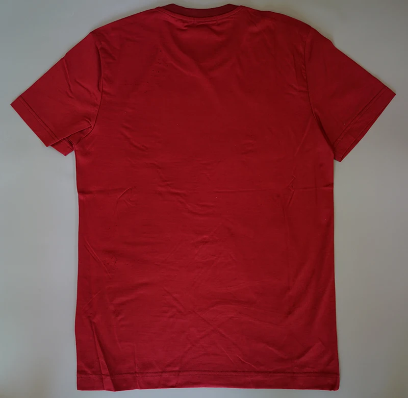 

New Men Summer Letter Crew Neck T Shirt Men Raw Hem Short Sleeve T Shirt Men 100% Cotton High Quality