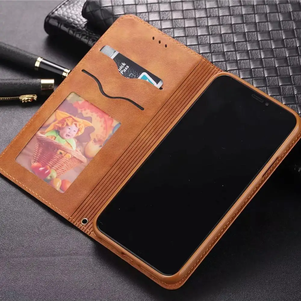 Винтажный флип-чехол для iPhone XS MAX 6 5 XR 6S Plus 7 8 X 10 чехол-кошелек из искусственной