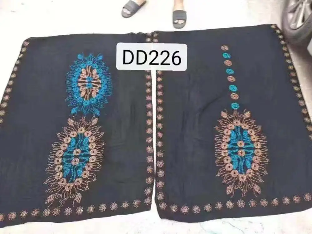 double sided Длина платья: 140 см, обхват груди: 160 Новые Модные платья с принтом Базен, Дашики, женские длинные/взрослые, Yomadou, цветной узор, большие размеры - Цвет: double sided