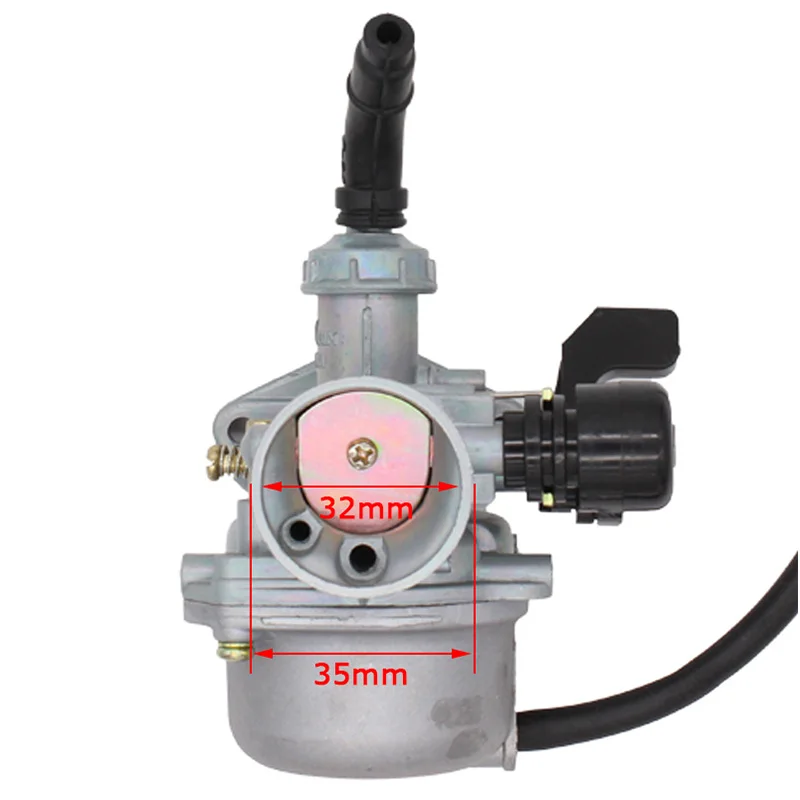 Карбюратор для мотоцикла PowerMotor PZ19 19 мм автоматический мотоциклов внедорожников