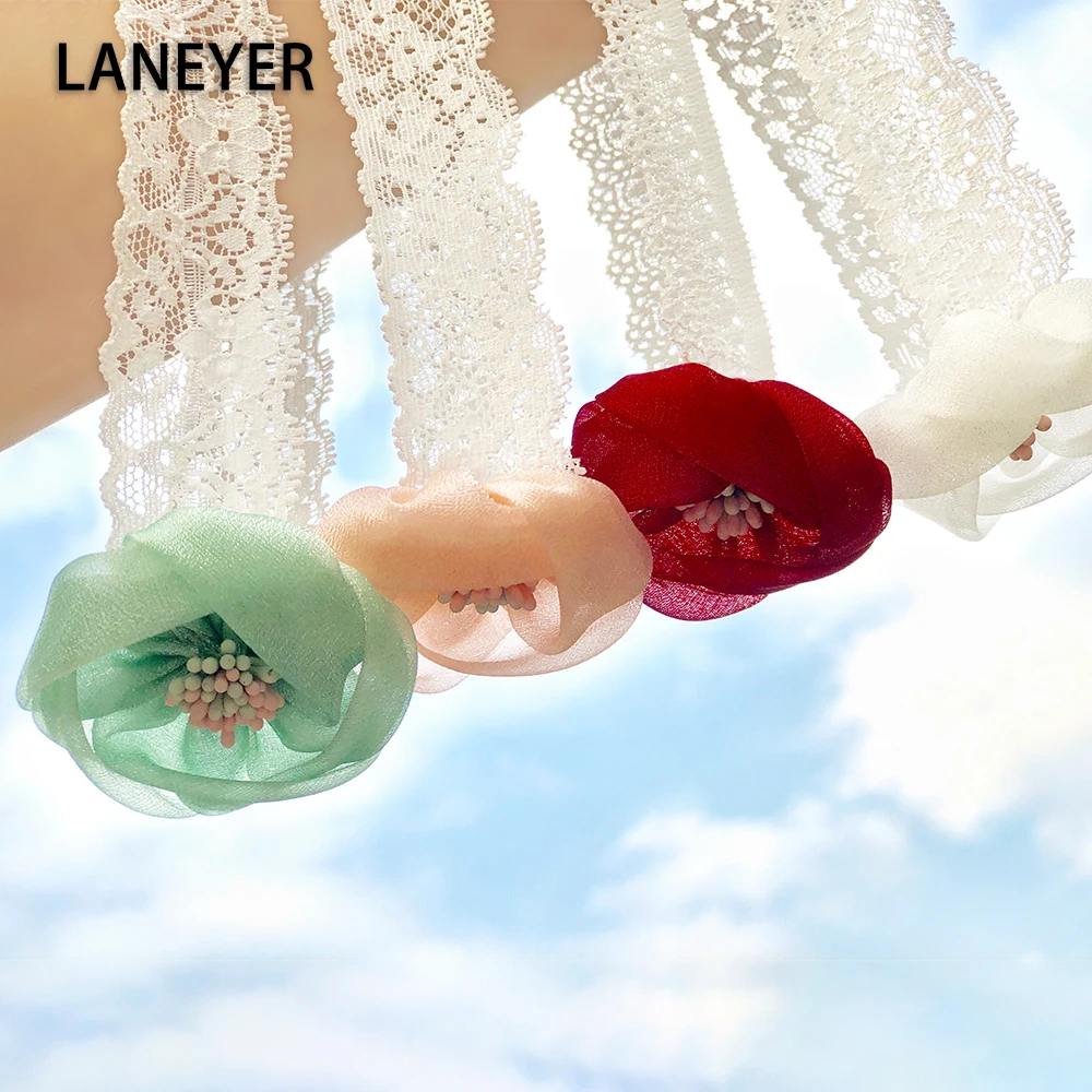 Модная повязка на голову с цветами для новорожденных 3 шт./лот эластичные повязки