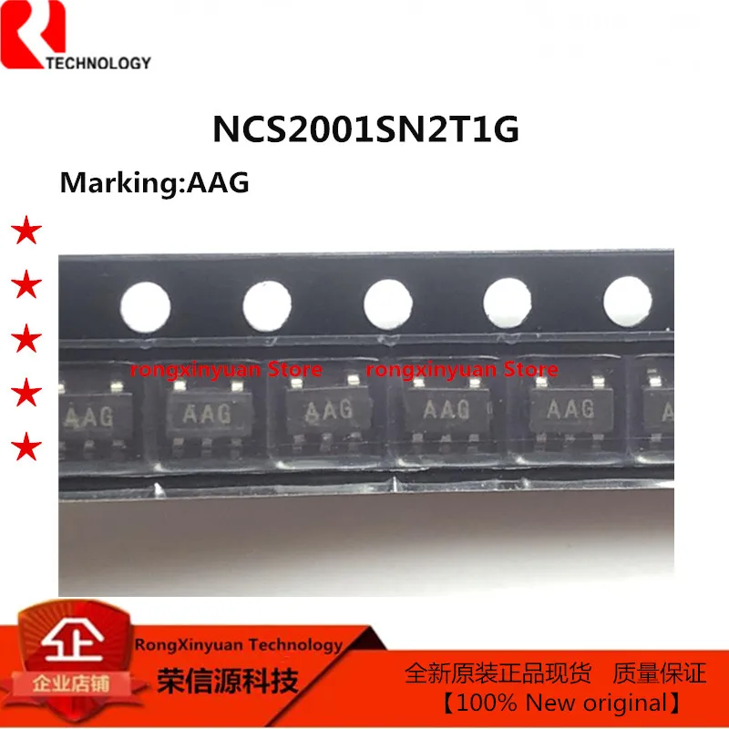 10 шт./лот NCS2001SN2T1G AAG SOT-23-5 NCS2001SN2T1 NCS2001 0 9 в Rail-to-rail одиночный операционный усилитель