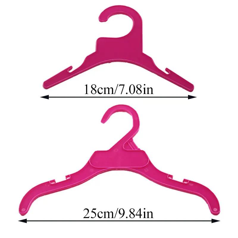 

1PC Pet Clothes Plastic Hanger Solid Non-slip Puppy and Cat Coat Hanger Save-space Wardrobe Storage Pet Clothes Rack