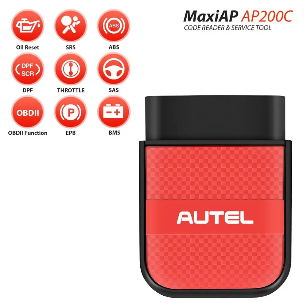 Autel AP200C Bluetooth OBD2 сканер автомобильный OBD 2 считыватель кодов диагностический