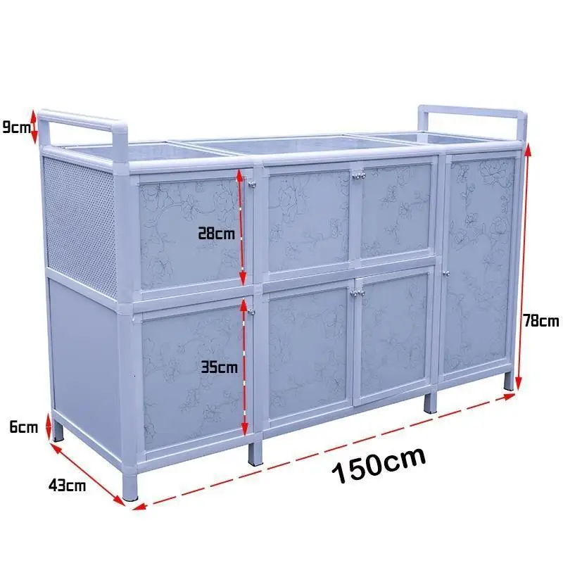 Version D Sala De Jantar Dolap Kaplama Sidebord восстановленная Meuble кухня, буфет Mueble Cocina шкаф приставные столы мебель - Цвет: Version D