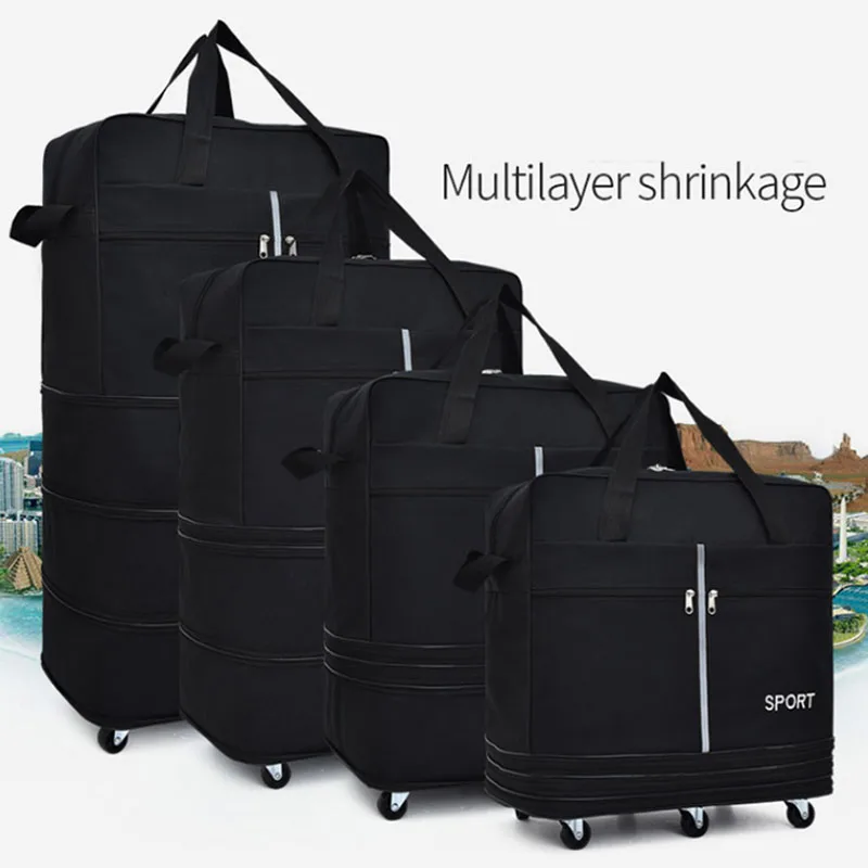 28 32 Inch Luggage Travel Bag Large Capacity Universal Wheel Men Women Trolley Case Multifunction Rolling Luggage SuitcaseXA768F