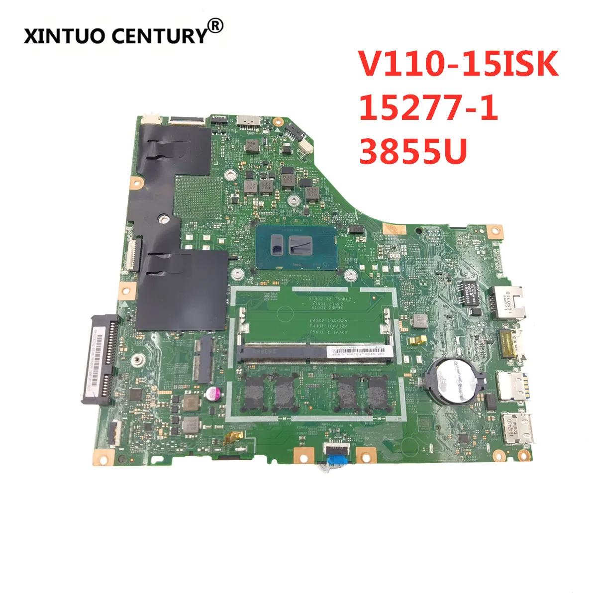 

Материнская плата для ноутбука Lenovo V110-15ISK 5B20L78308 LV115SK MB 15277-1 448.08B01.0011 SR2EV 3855U CPU DDR4