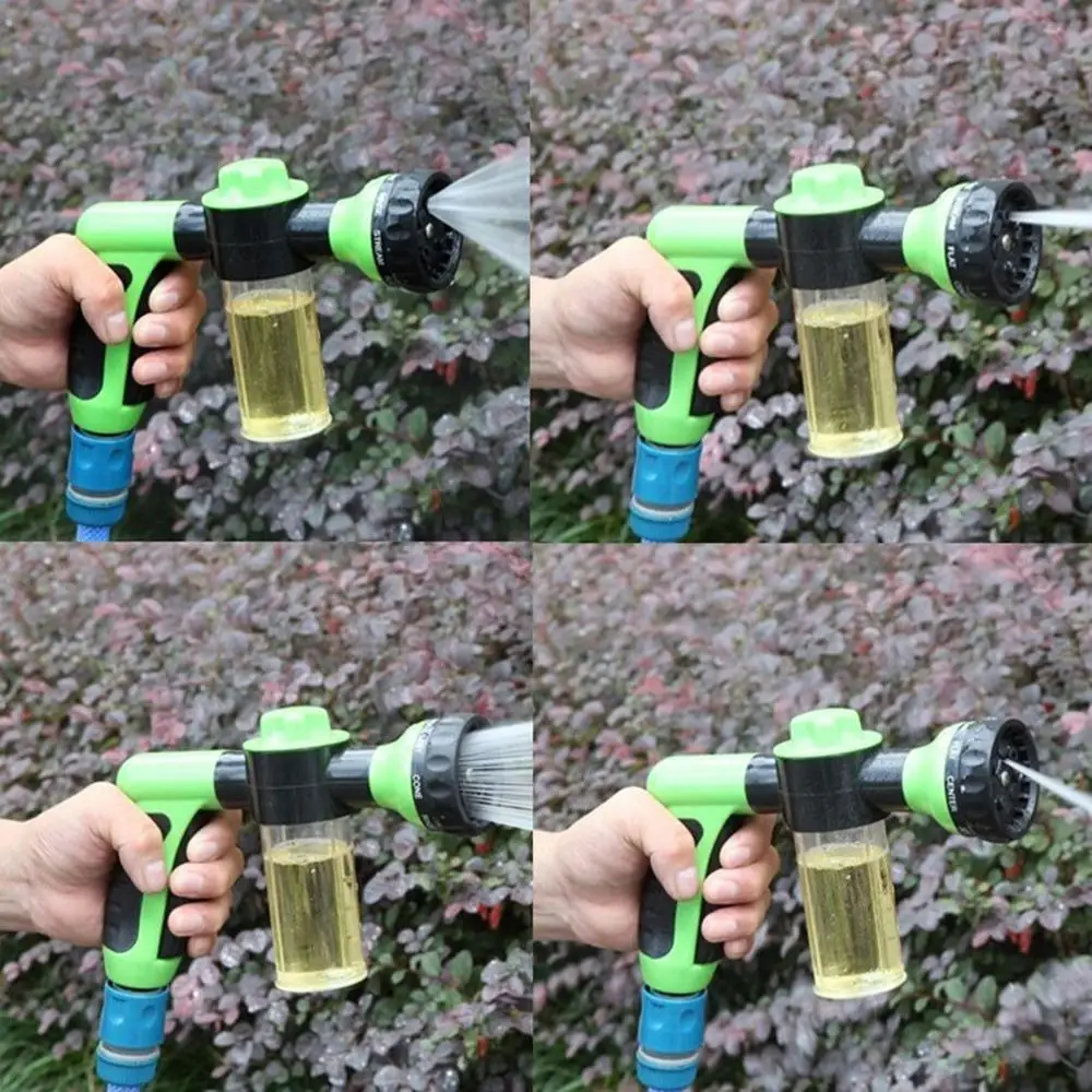 

Multi-Function Water Gun Car Wash Water Gun High Pressure Water Gun Car Wash Shower Garden Water Gun Eight-In-One Foam Pot