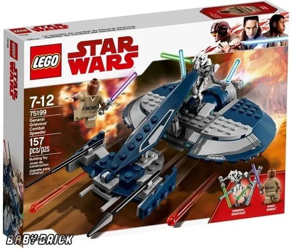 Конструктор LEGO Star Wars (Звездные войны) 75199 Боевой спидер генерала Гривуса 7+ |