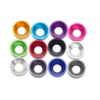 25 pcs rc model fitting metal washer anti virtual meson aluminum alloy color m3 countersunk head gasket