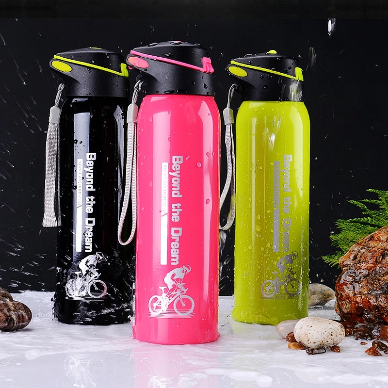 

500ml Mountain Bicycle Kettle Riding 304 stainless steel Thermos Cup Warm-keeping Water Cup Sports Bike Accessories Water Bottle